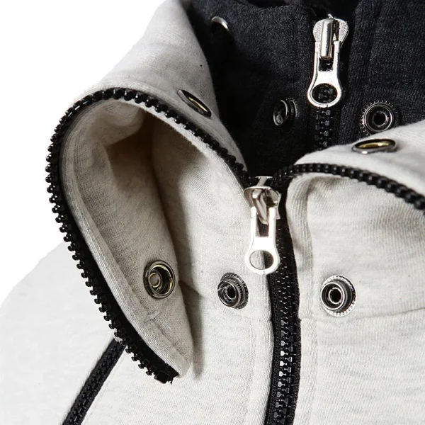 Fashion Fleece Full Face Gym Hoodie Perfect for Spring and Autumn