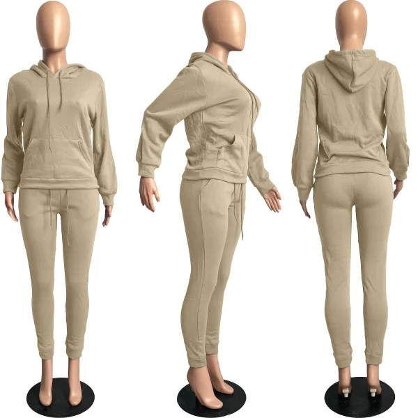 Cozy and Stylish Beige Hoodie