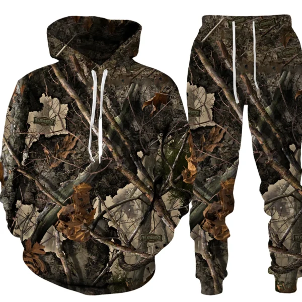Ultimate Camouflage Hunting Animal 3D Hoodie Sweatshirt - Image 6