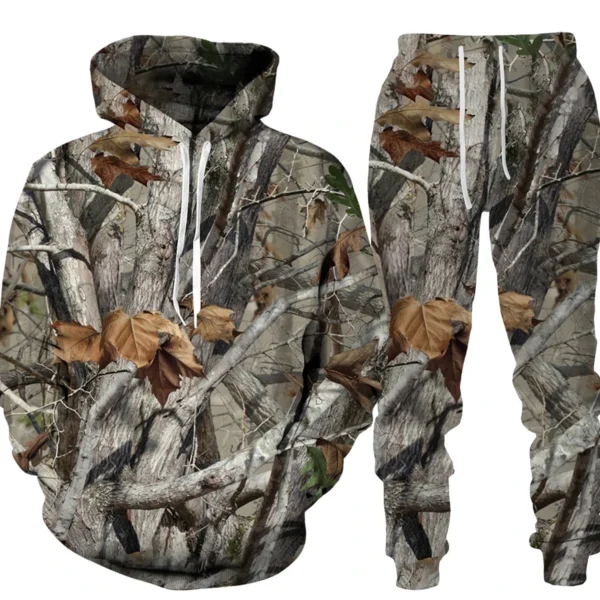 Ultimate Camouflage Hunting Animal 3D Hoodie Sweatshirt